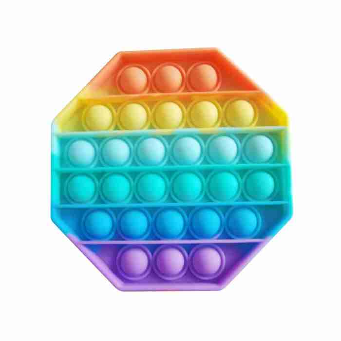 Игрушка-антистресс Pop it, силиконовая, круглая